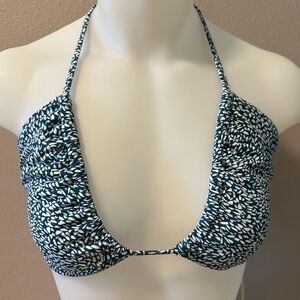 Rhythm Masina Gather Front Halter Swim Top - NWT